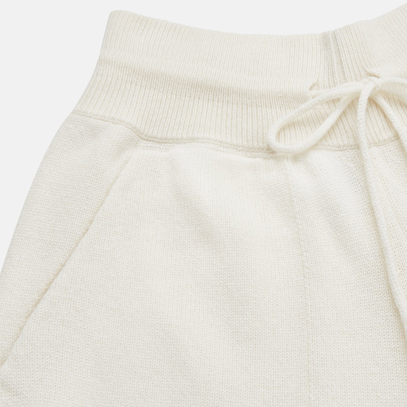 View 5 of product Women's Cream Cashmere Knitted Tabitha Bottoms