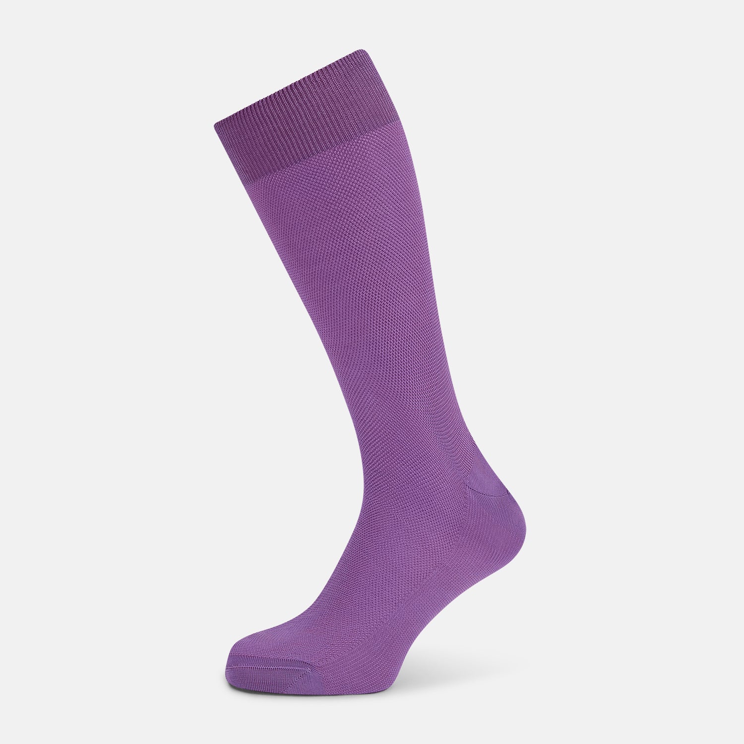 View 1 of product Violet Micro Knit Mid-Length Socks