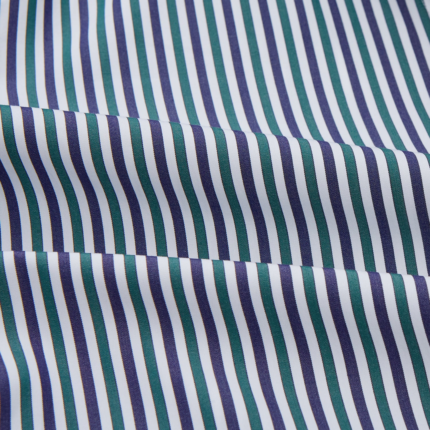 View 4 of product Green and Blue Stripe Cotton Arnold Gown