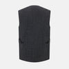 View 3 of product Ash Quilted Linen Herringbone Waistcoat