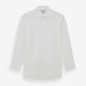 White Marcella Dress Shirt with T&A Collar and Double Cuffs