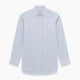 Blue Micro Graph Check Mayfair Shirt