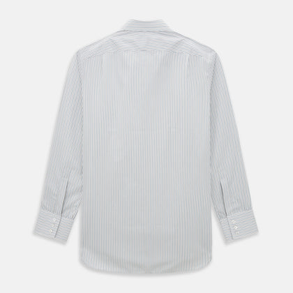 Teal Double Stripe Mayfair Shirt Image 2
