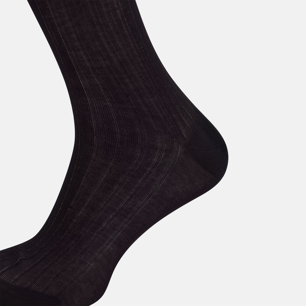 Midnight Blue Long Socks
