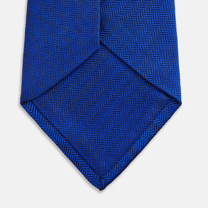 PLAIN HERRINGBONE CRUISE TIE Image 3