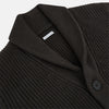 View 2 of product Dark Brown Cashmere Shawl Collar Cardigan