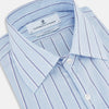 View 2 of product Blue and Navy Multi-Stripe Westminster Shirt