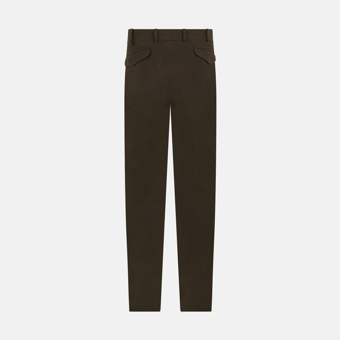 Moss Green Winston Trousers Image 2