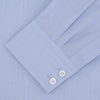 View 2 of product Tailored Fit Light Blue End-on-End Shirt With Kent Collar and 2-Button Cuffs