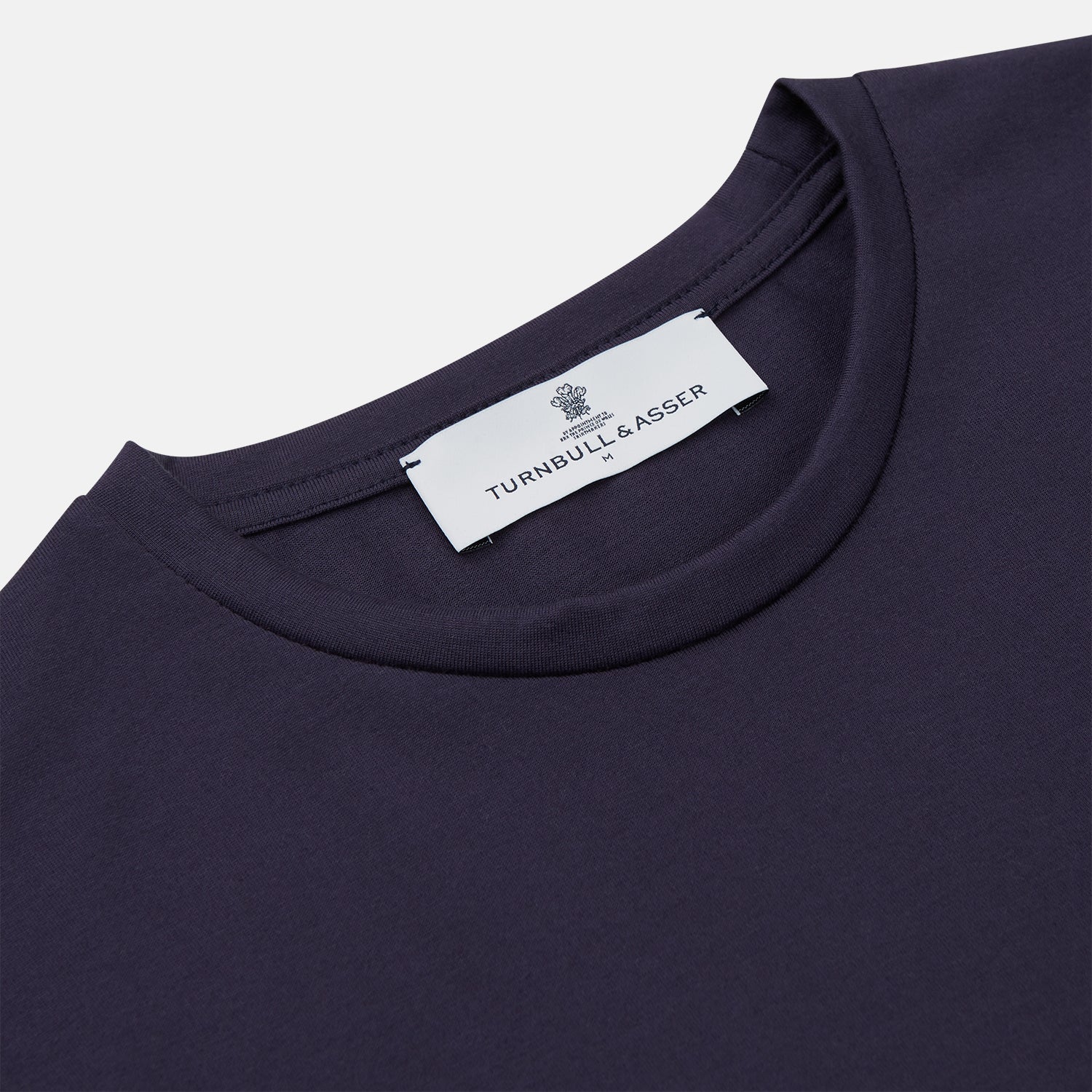 View 2 of product Navy Davey Cotton T-Shirt
