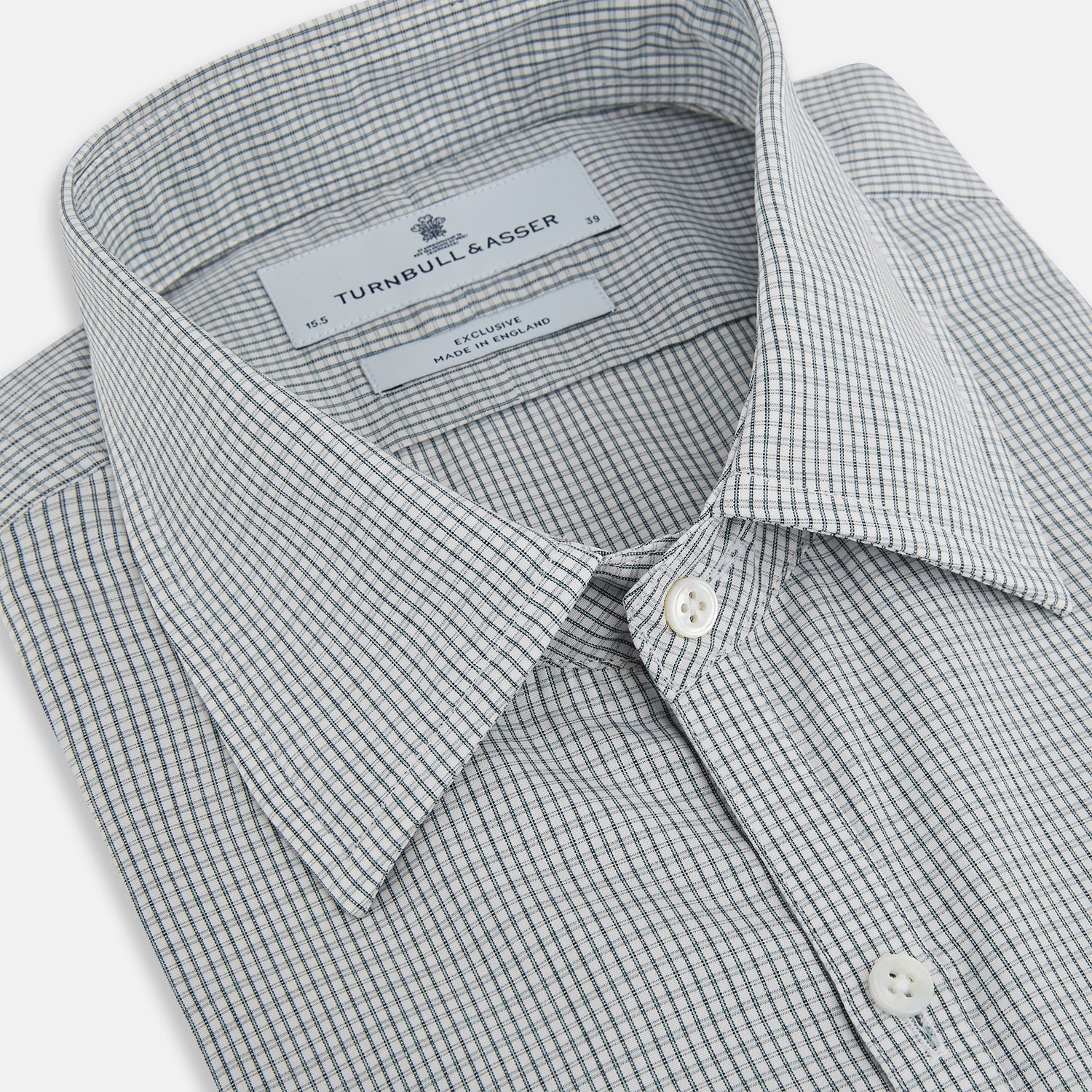 View 2 of product Forest Green Micro Tattersall Westminster Shirt