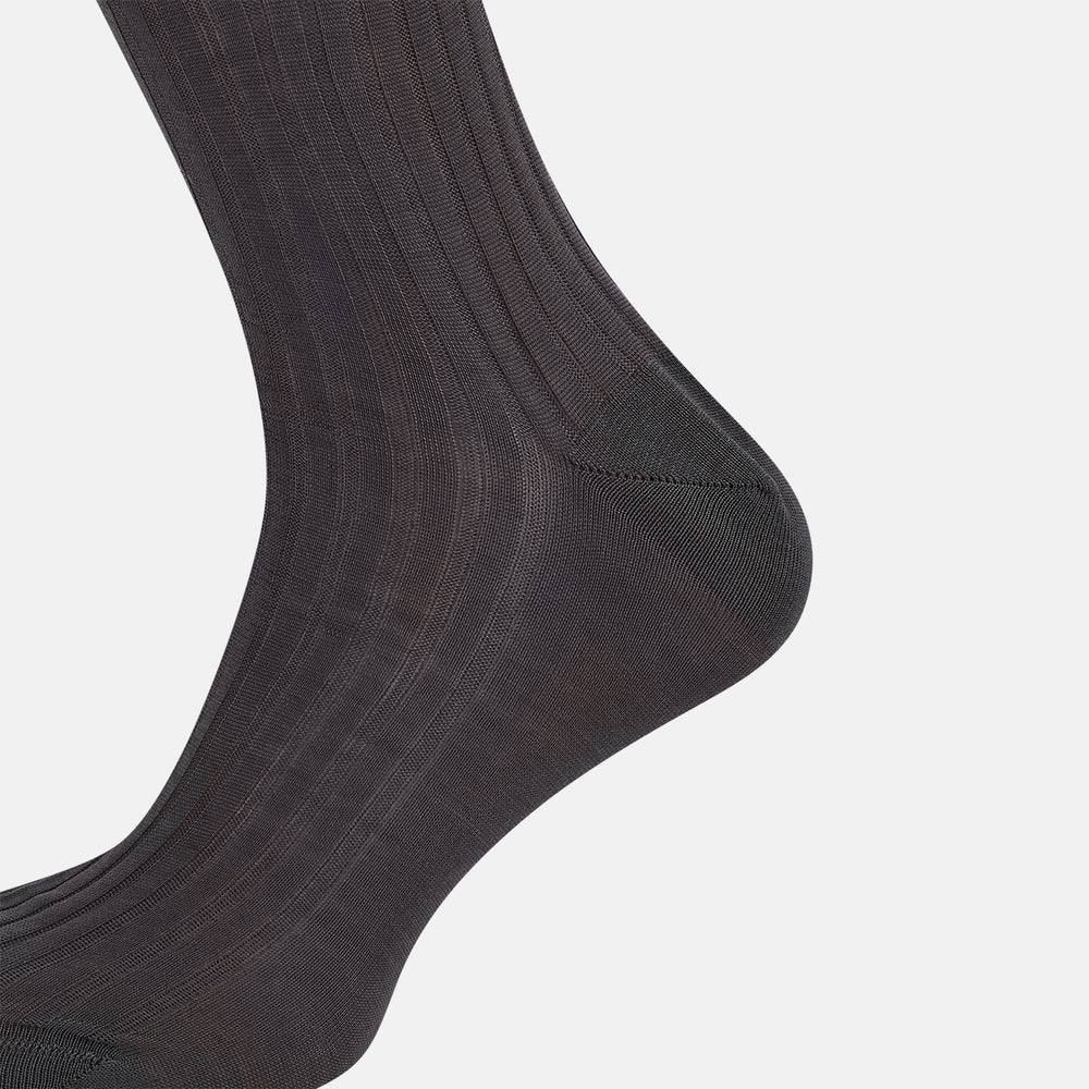 Concrete Mid-Length Socks