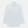 View 1 of product Steel Grey Track Stripe Mayfair Shirt