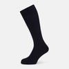 View 1 of product Navy Organic Cotton Mid-Length Socks