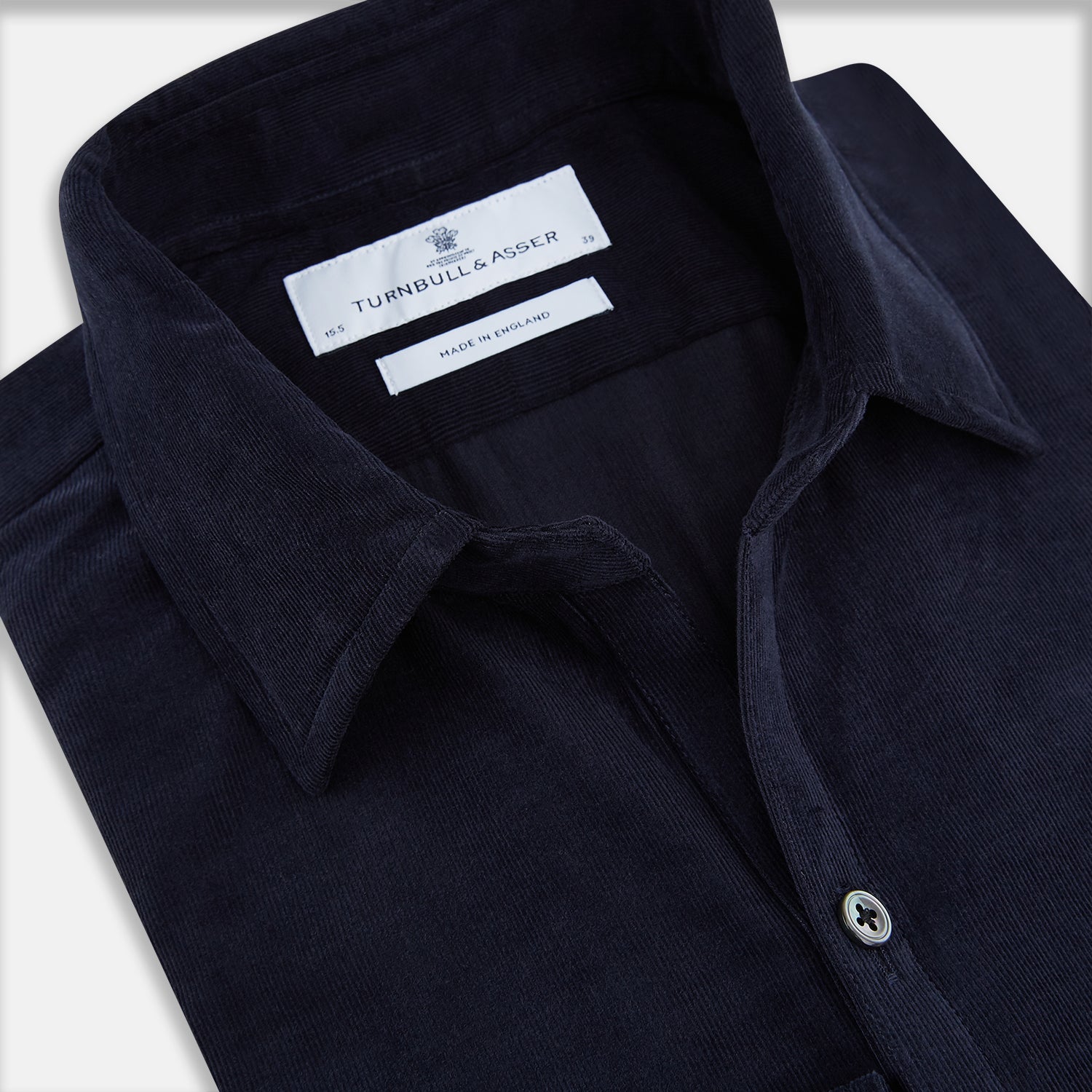 View 2 of product Navy Corduroy Windsor Shirt
