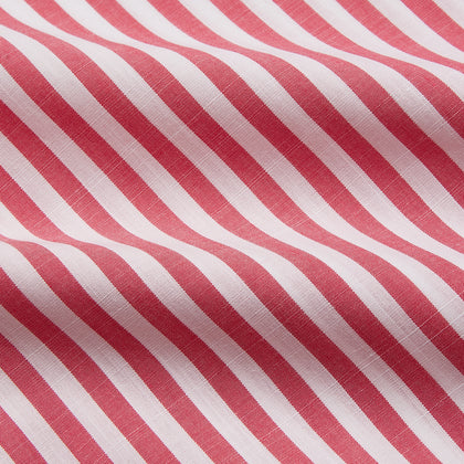 Pink Candy Stripe Cotton Weekend Fit Finch Shirt Image 3
