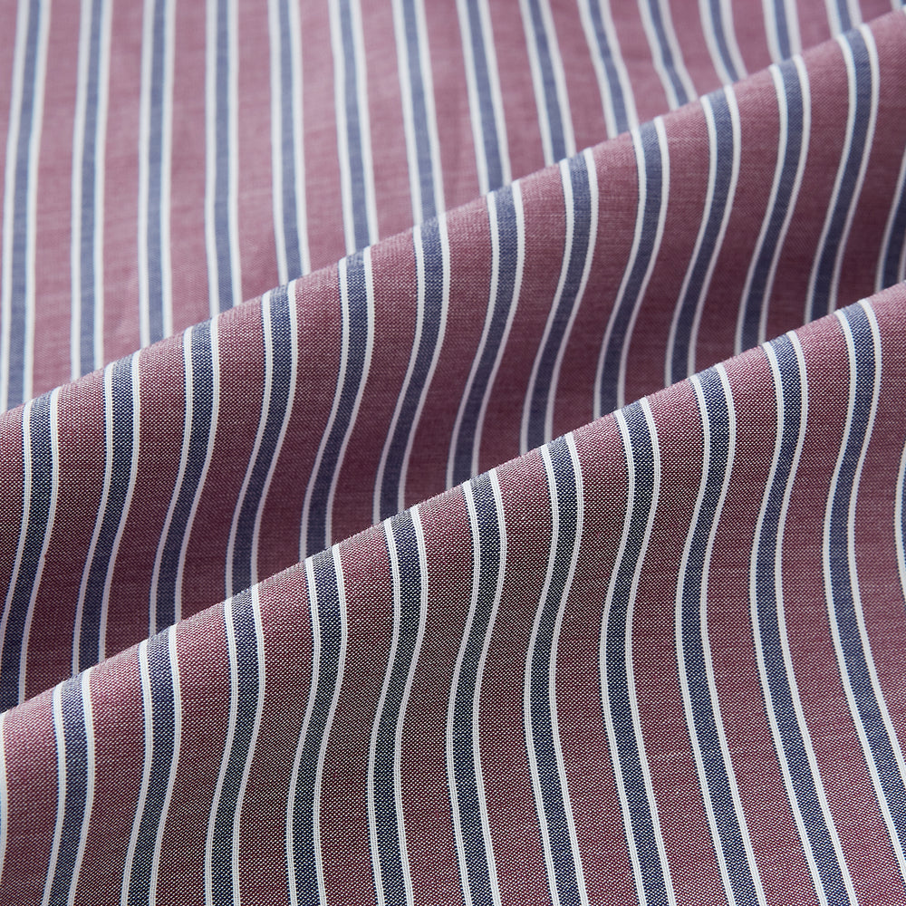 Wine Ticking Stripe Westminster Shirt