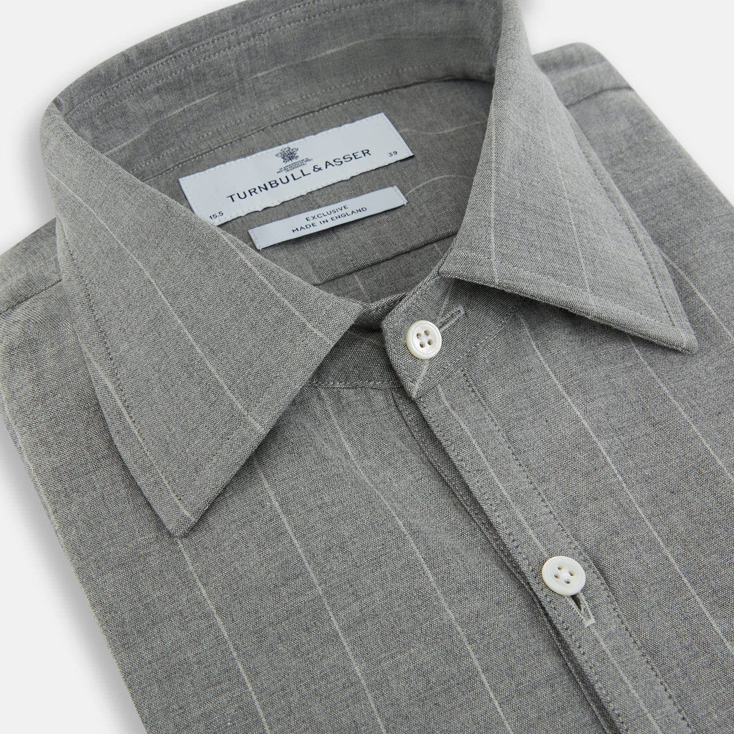 View 2 of product Grey Wide Stripe Westminster Shirt