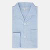 View 5 of product Blue Prince of Wales Check Pyjama Shirt