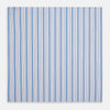 View 3 of product Hand Rolled Blue Multi Track Stripe Handkerchief