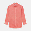 View 2 of product Pink Plain Linen Fabric