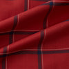 View 8 of product Dark Red Grid Check Windsor Shirt