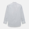 View 3 of product Blue and Coffee Tattersall Check Mayfair Shirt