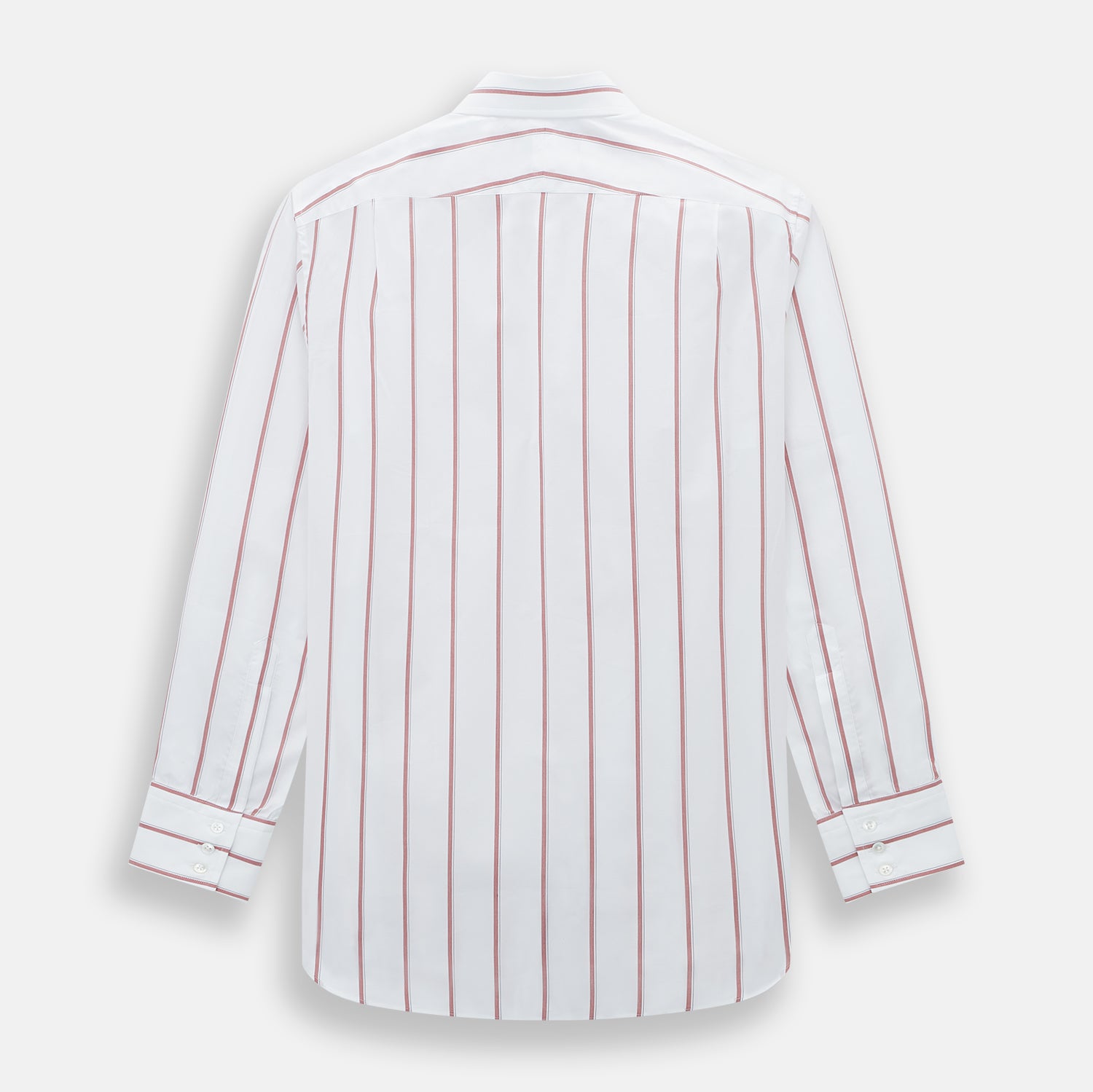 View 3 of product Dark Red Track Stripe Mayfair Shirt