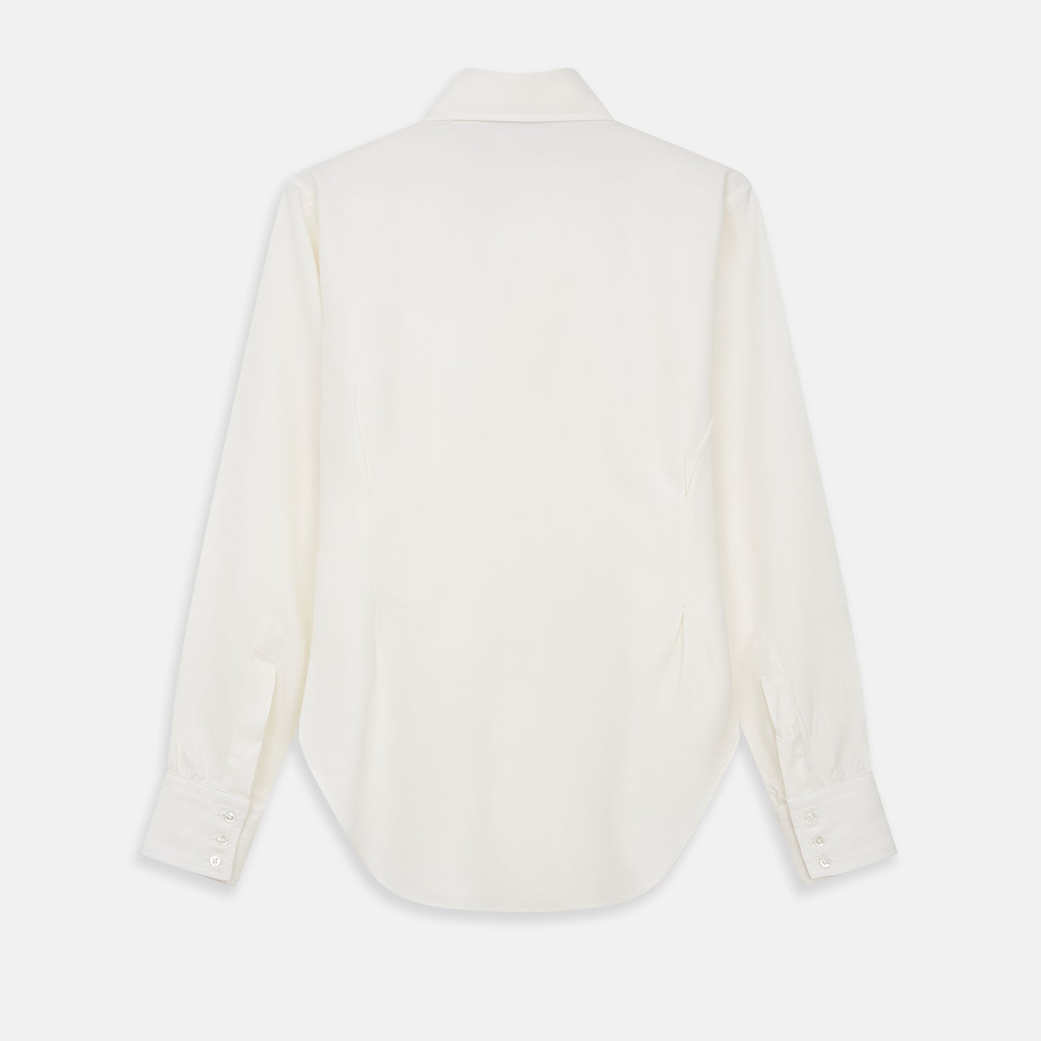 View 3 of product Cream Silk Tailored Bianca Shirt