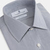 View 5 of product Blue Fine Stripe Mayfair Shirt