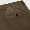 View 2 of product Khaki Green Cotton Twill Manson Trouser