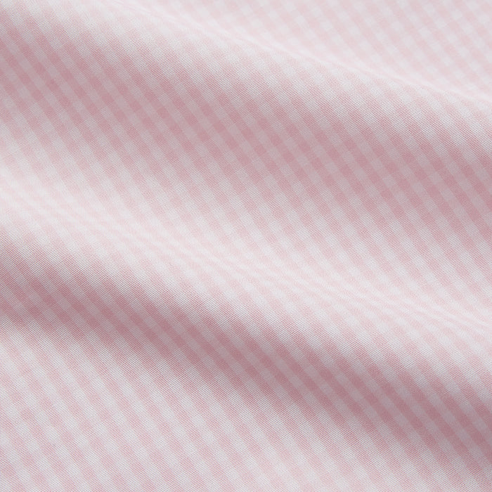 Pink Windowpane Check Shirt Image 3