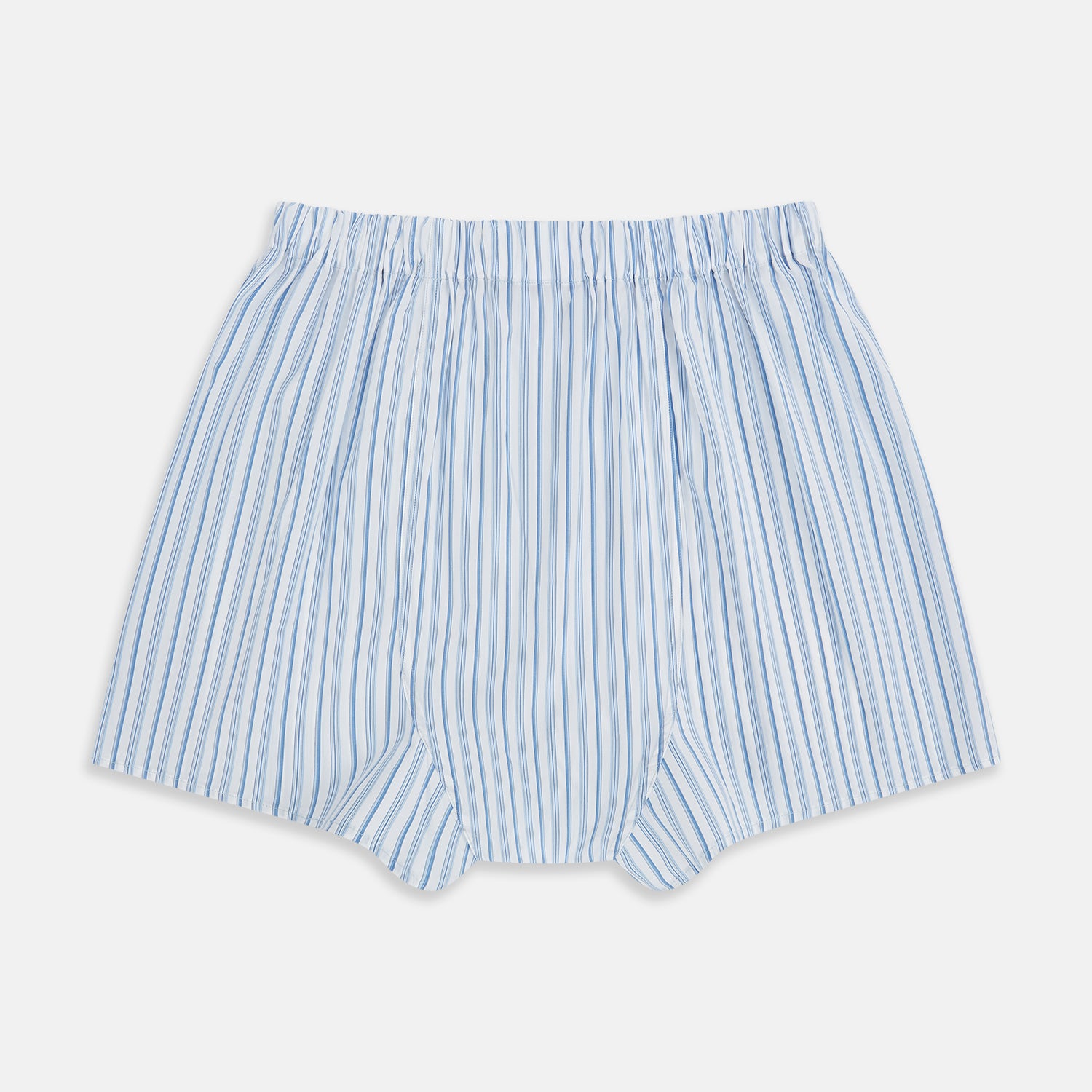 View 2 of product Blue Multi Stripe Godfrey Boxer Shorts