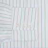 View 4 of product Pink and Green Wide Pinstripe Mayfair Shirt