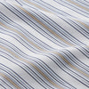 View 4 of product Sand Multi Stripe Regular Fit Shirt with T&A Collar & 3 Button Cuffs