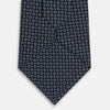 View 3 of product Blue and Cream Circle Silk Tie