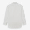 View 5 of product White Pleated Cotton Dress Shirt with T&A Collar and Double Cuffs