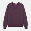 View 1 of product Plum Kennedy Merino V-Neck Jumper
