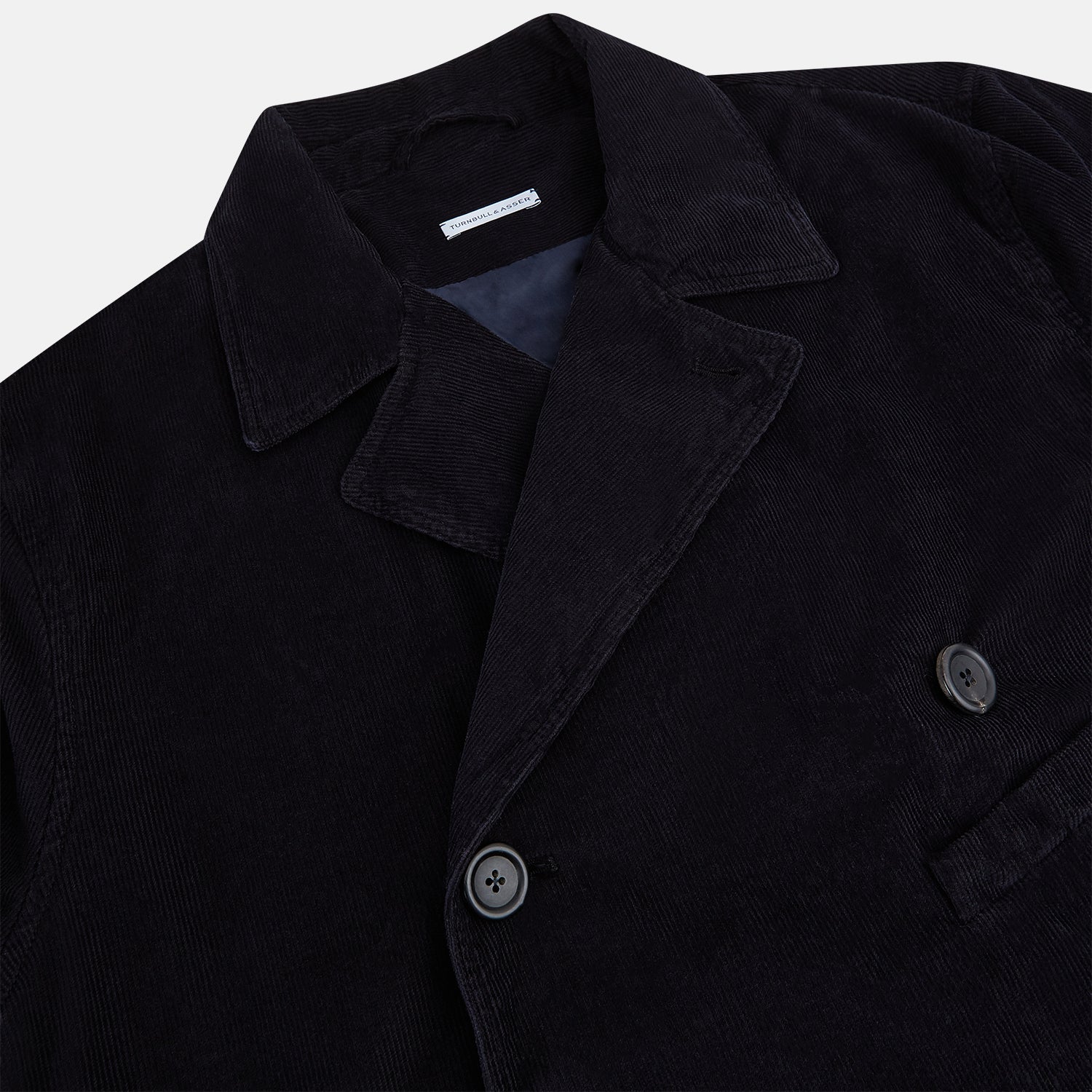 View 2 of product Navy Kingston Corduroy Caban Jacket