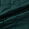 View 4 of product QUILTED VEST ZIP PKTS,BACK WAIST STRAPS FOREST GRN