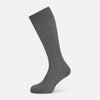 View 1 of product Steel Melange Micro Knit Mid-Length Socks