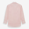 View 3 of product Pink Linen Shirt with T&A Collar and 3-Button Cuffs