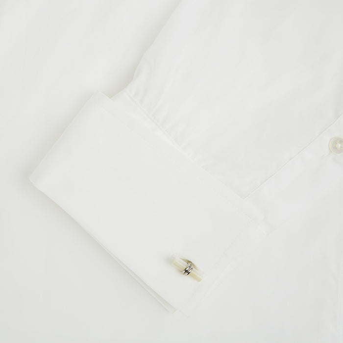 Mother of Pearl Handlebar Cufflinks Image 2