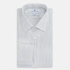 View 5 of product Teal Double Stripe Mayfair Shirt