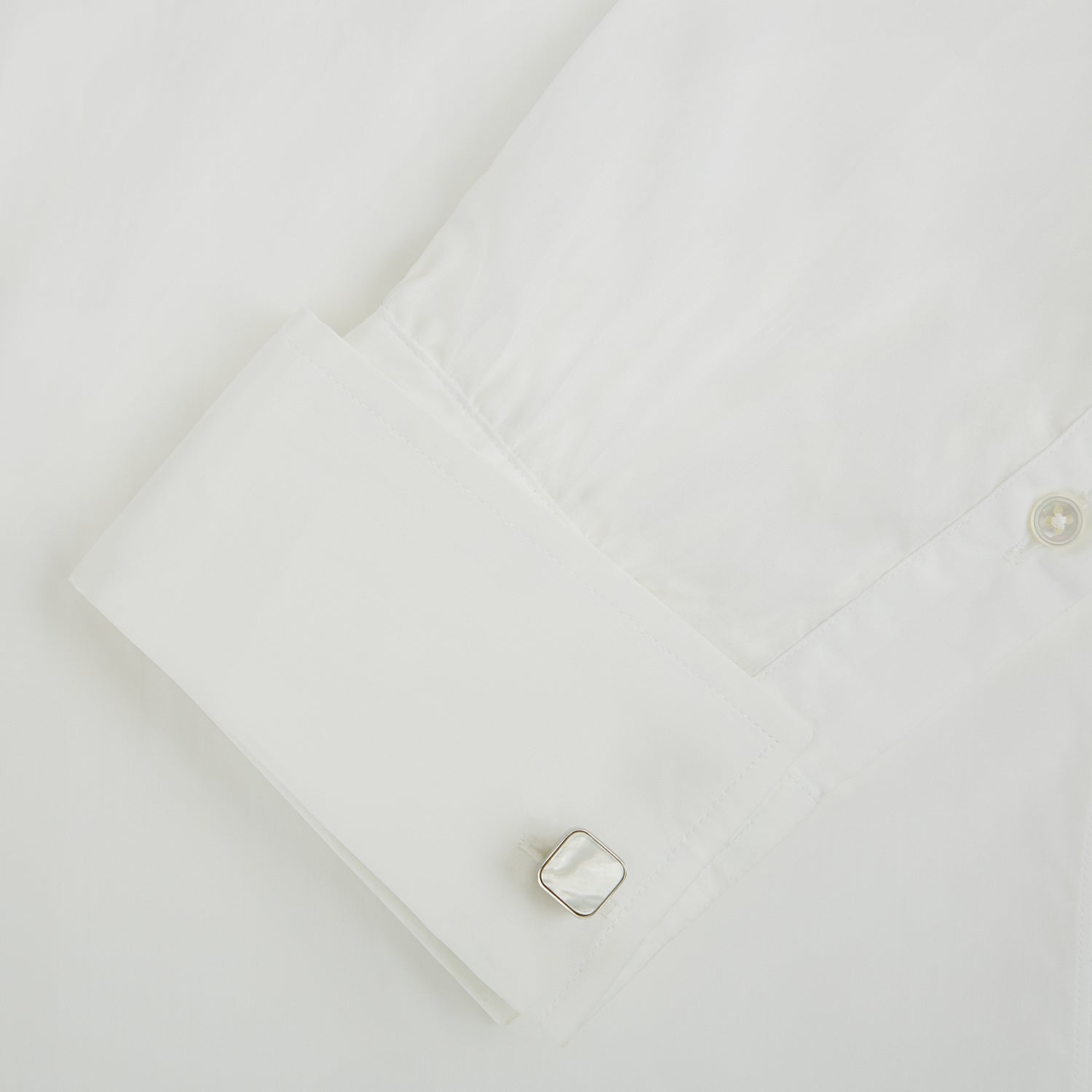 View 3 of product Mother of Pearl Square Cufflinks
