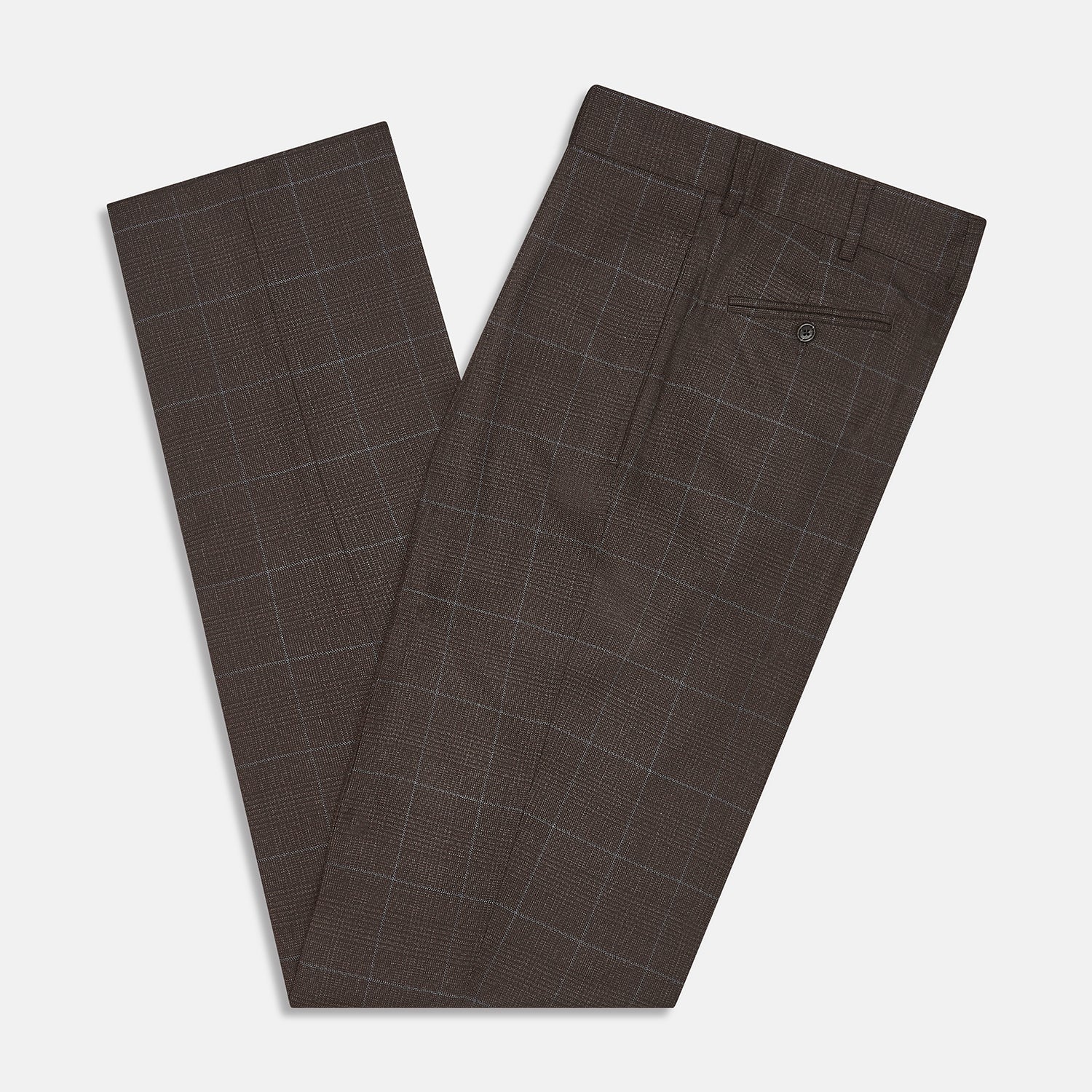 View 2 of product Brown Check Arthur Trousers
