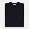 View 5 of product Navy Short-sleeve Fitted T-Shirt