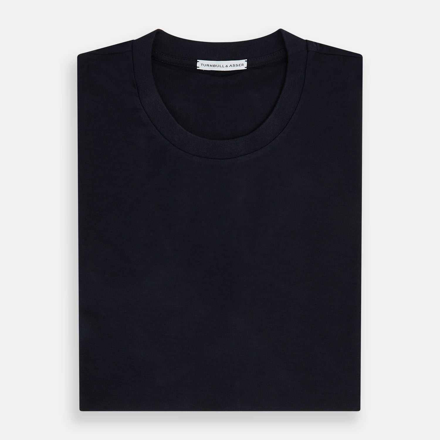 View 5 of product Navy Short-sleeve Fitted T-Shirt