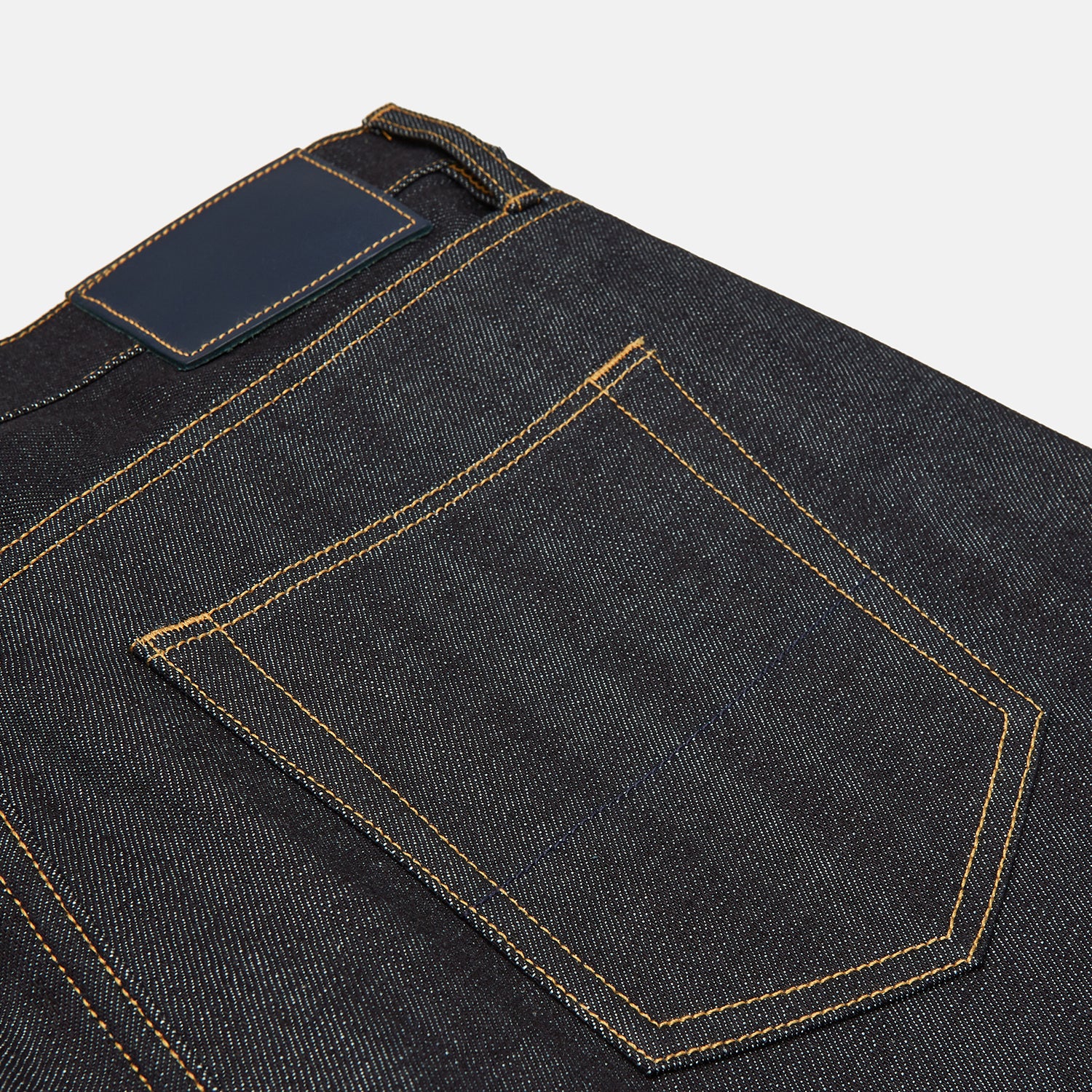 View 3 of product Indigo Japanese Selvedge Denim Jeans