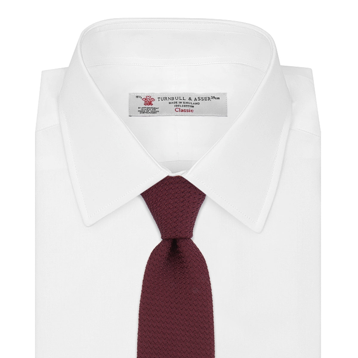 View 2 of product 7 fold Grenadine Silk Plain Tie